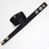 Double Trouble BDSM Strap Cock Ring with Studs